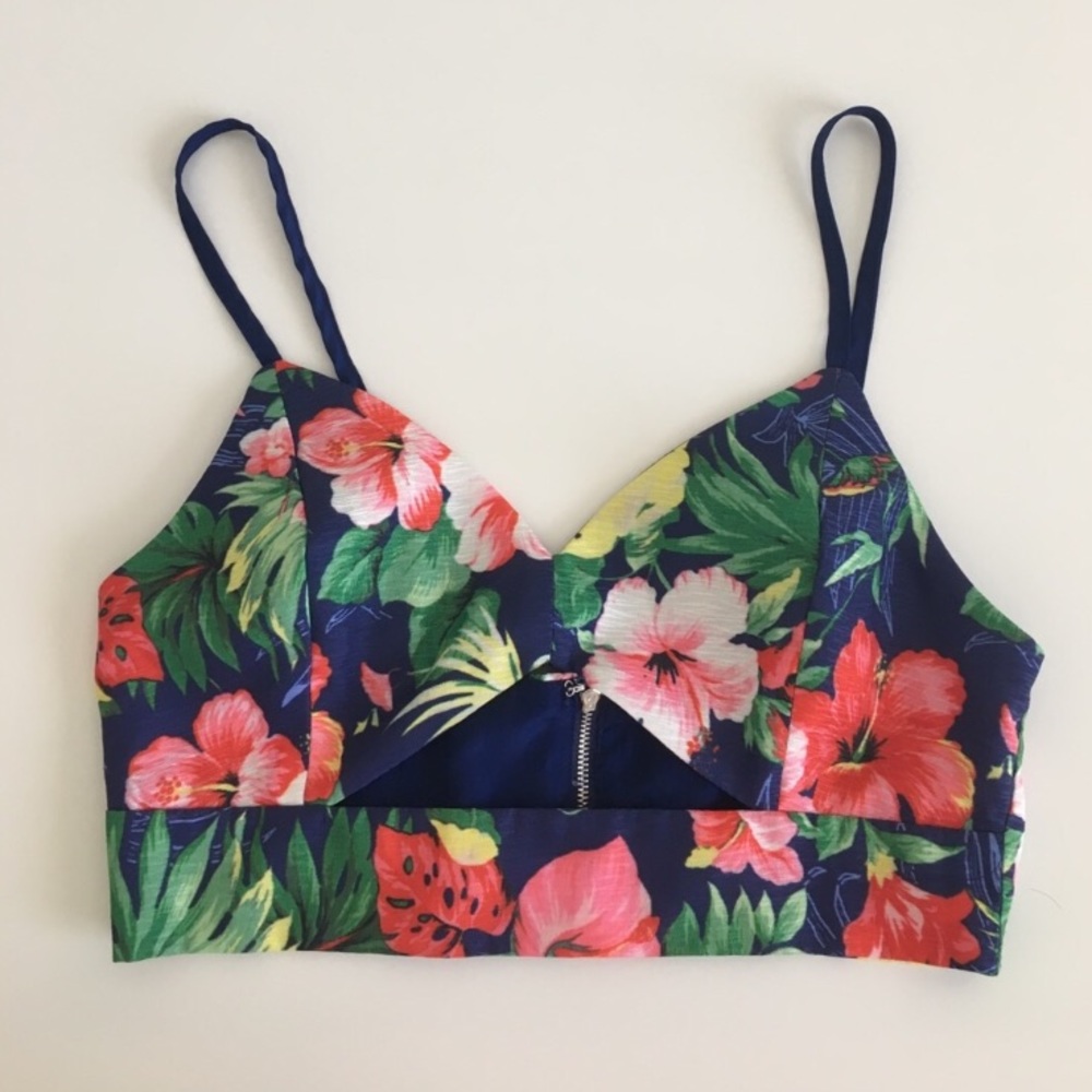 Floral Crop Top